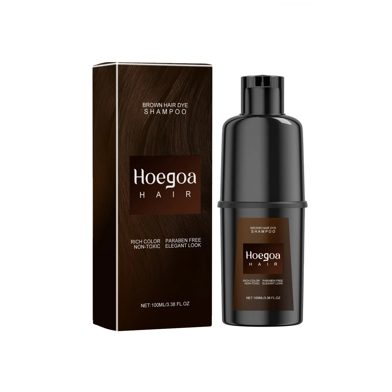 Hair Dye Shampoo Lasting Easy To Color Deep Nourishing Moisturizing Reduce Scalp Irritation Repair Damage Hair Coloring Products