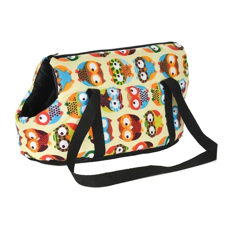 Classic Pet Carrier for Small Dogs Cozy Soft Puppy Cat Dog Bags Backpack Outdoor Travel Pet Sling Bag Chihuahua Pug Pet Supplies