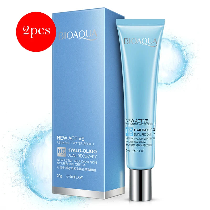 BIOAQUA Hyaluronic Acid Facial Care Face Cream Eye Cream Anti Eyes Bag Moisturizing Firming Day Creams Skin Care Kit