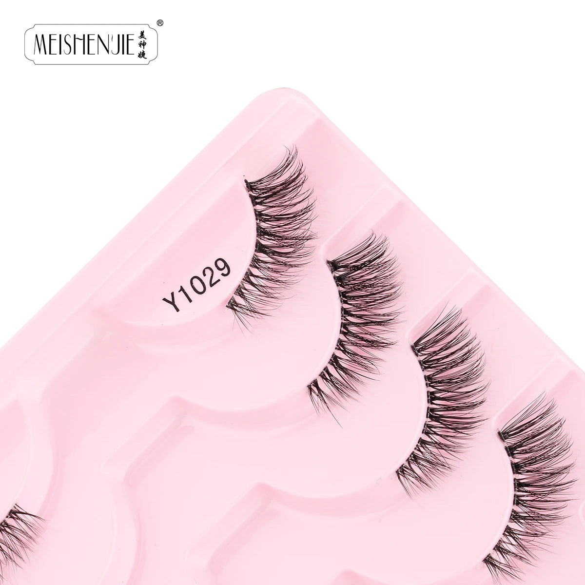 Fake Eyelashes Hot 3/10 Pairs Half Lashes Cat Eye Natural Long Fluffy 3D Mink Lashes Handmade Make up Tools maquillaje Faux Cils