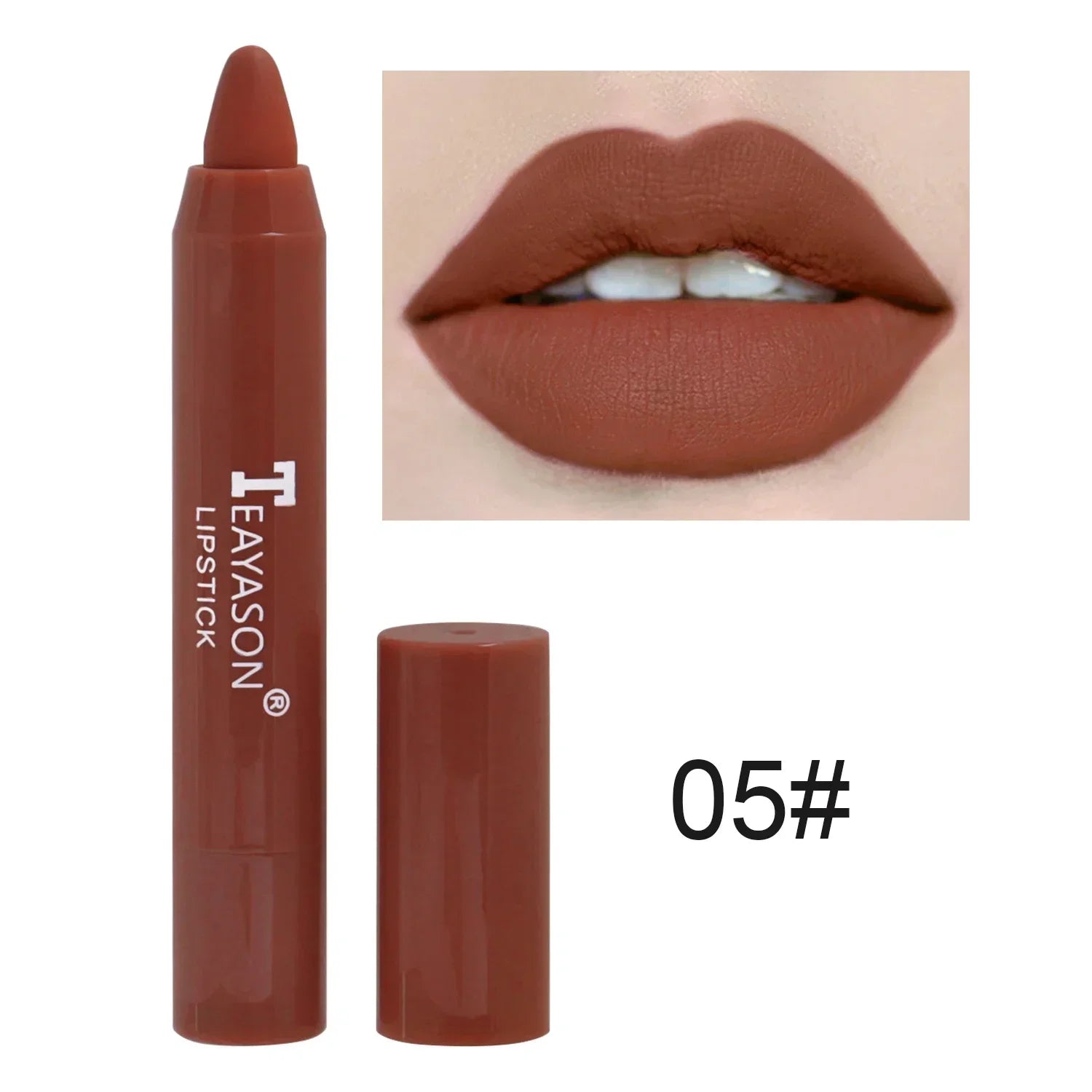 Waterproof Lipliner Pencil Matte Velvet Lip Liner Pen Outline Lip Shape Lipstick Pen Long Lasting Non-stick Cup Makeup Cosmetics