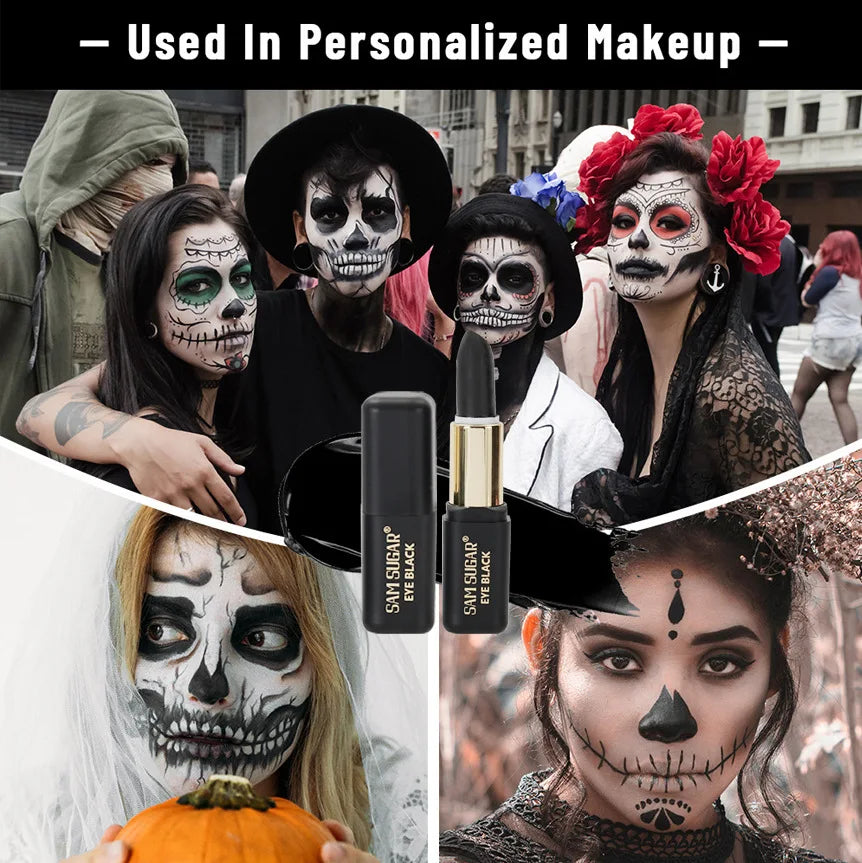 Halloween lipstick dark matte matte waterproof long-lasting non-stick cup olive green white lip glaze