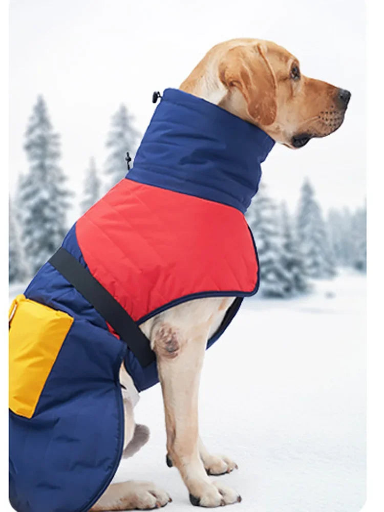 Winter Warm Thicken Waterproof Warm Dog Clothes For Small Medium Large Dogs Pet Dog Coat Greyhound Doberman Labrador Outfits