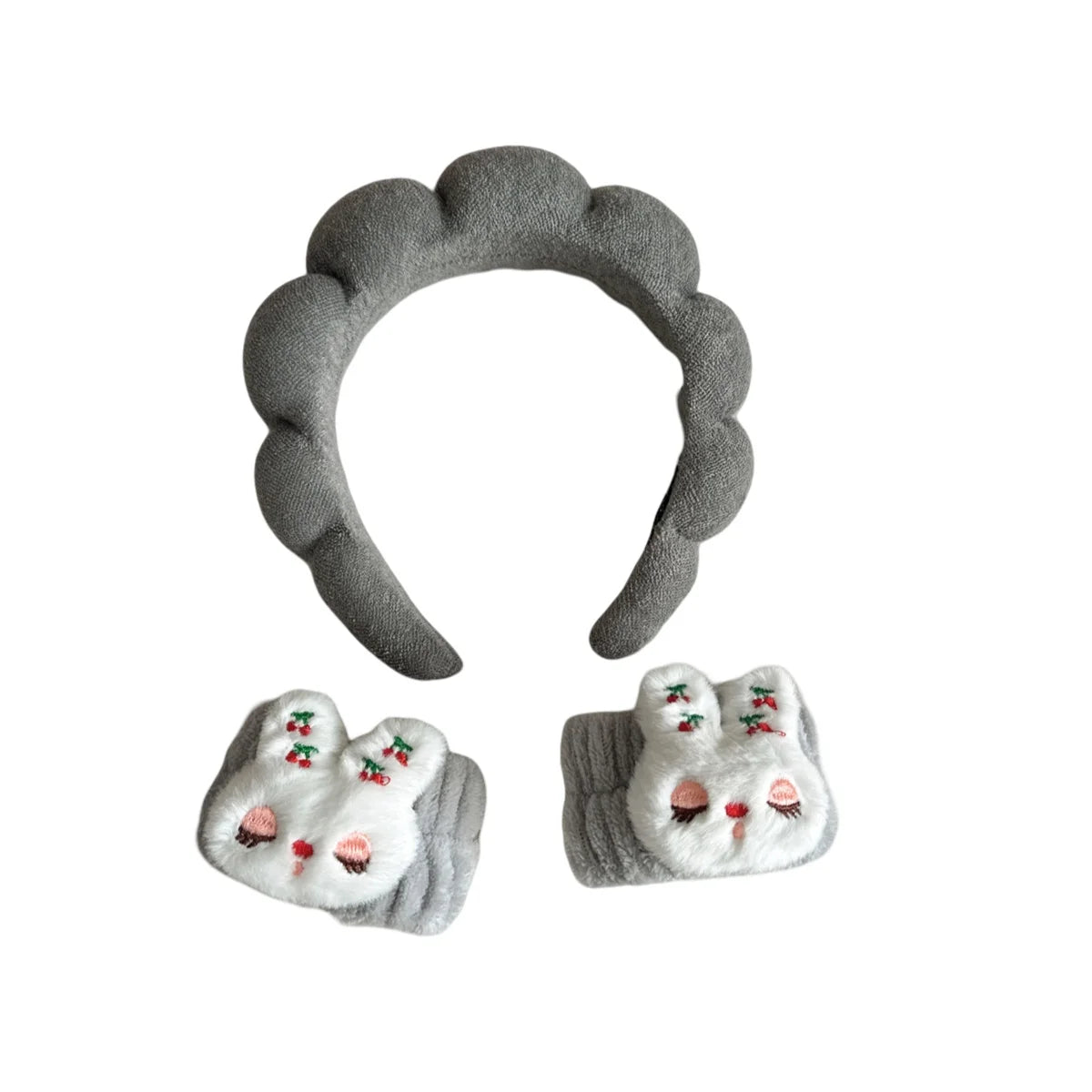 Spa Headband & Wristband for Face Wash 1 Set of skincare headband for face wash, facial mask and skincare