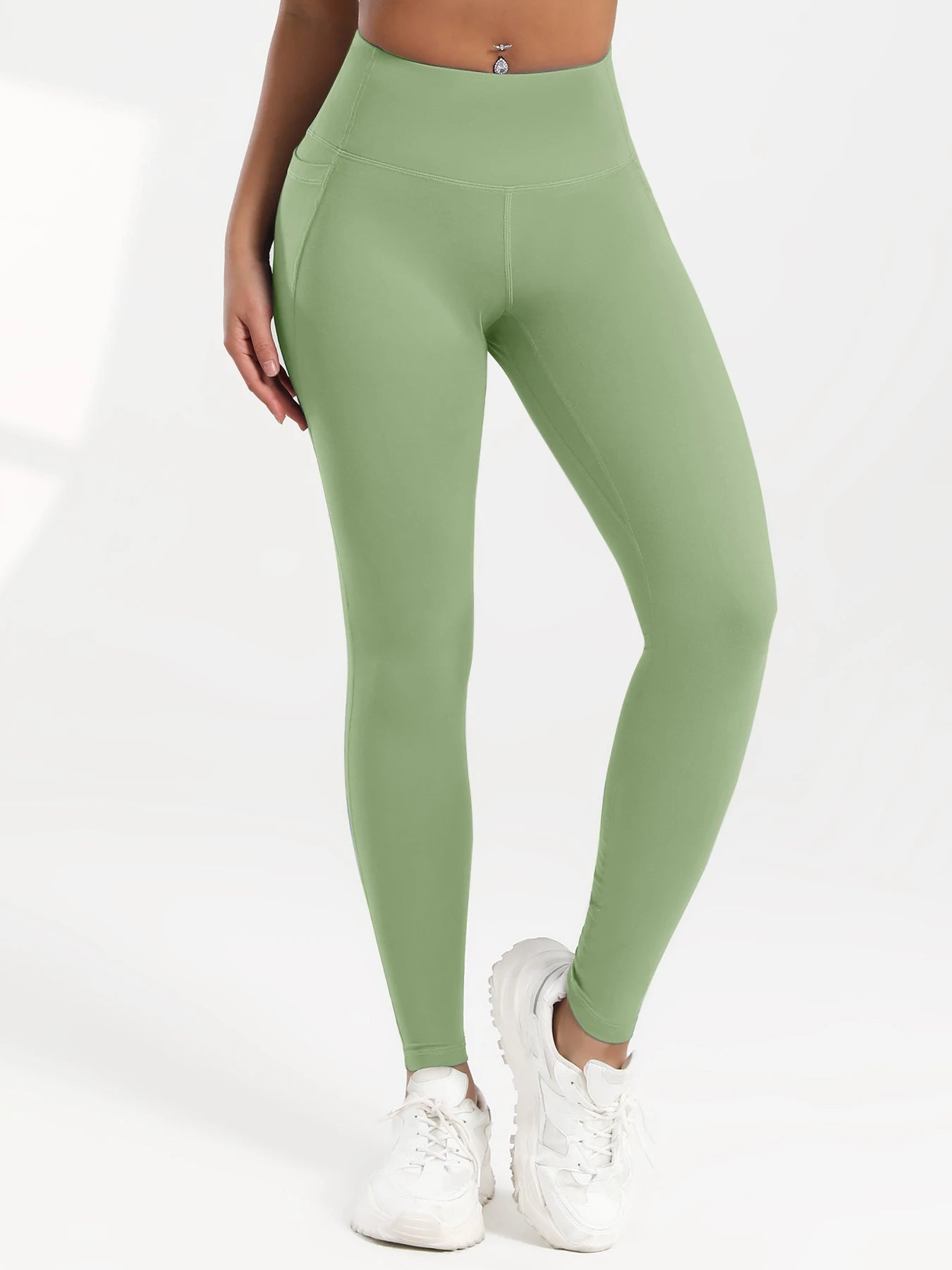 S-2XL Pocket Yoga ,High Waist And Hip Lifting , Sports And Fitness Women's Leggings, Directly Sold By Manufacturers