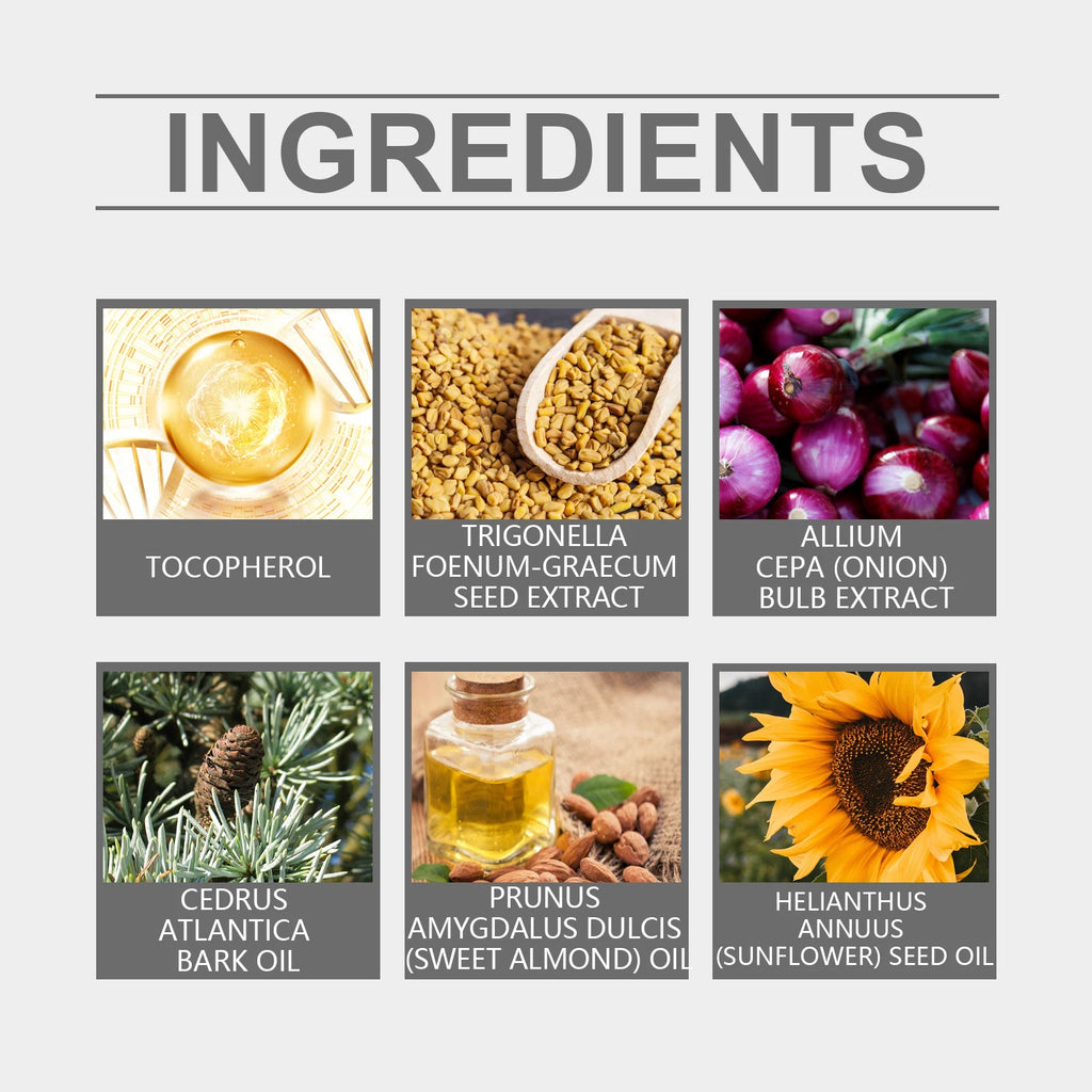 Hoegoa Red Onion Essential Oil Spray Extract Strong Firm And Moisturized Hair For Hair Care And Growth Prevent Hair Loss