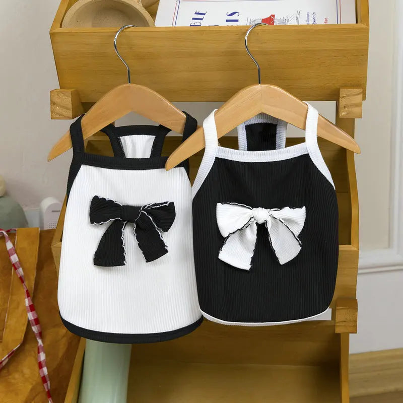 Pet Suspenders Dog Vest Summer Thin Dog Clothes for Small Dogs Kitten Puppy Apparel Chihuahua Bulldog Bichon Girls Dog Costume