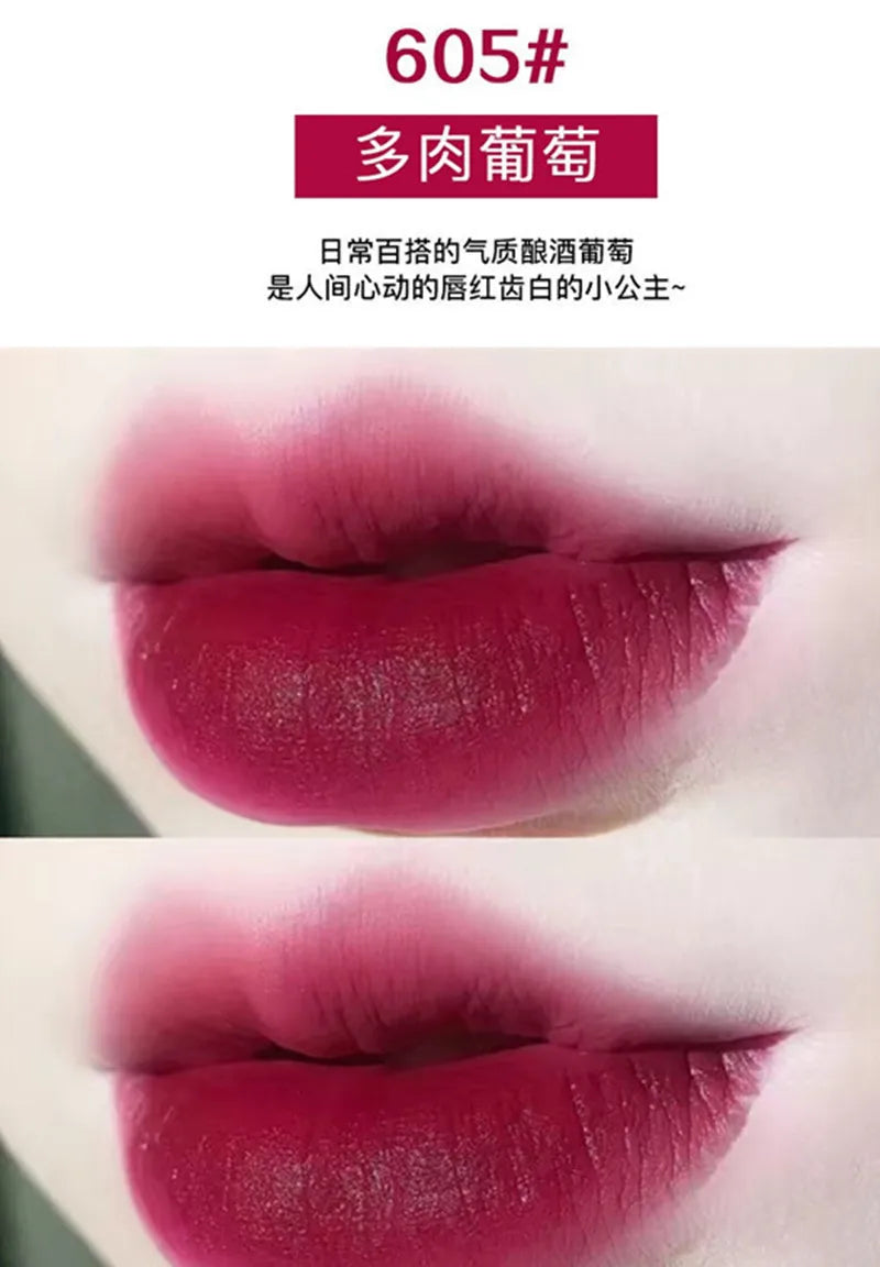 Dyeing Lip Gloss Matte Makeup Moisturizer Liquid Lipstick Waterproof Long Lasting Red Velvet Lip Tint Korean Make Up Cosmetic