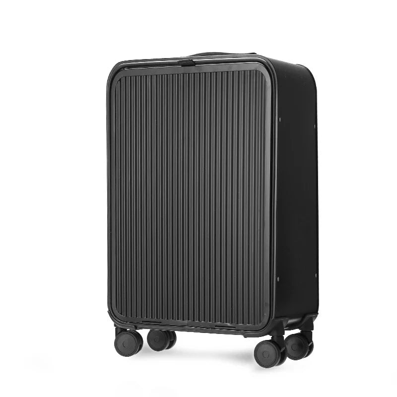 kmikli 100% All Aluminum travel rolling luggage new luxury fashion suitcase spinner carry on trolley case 16/20/24 inch