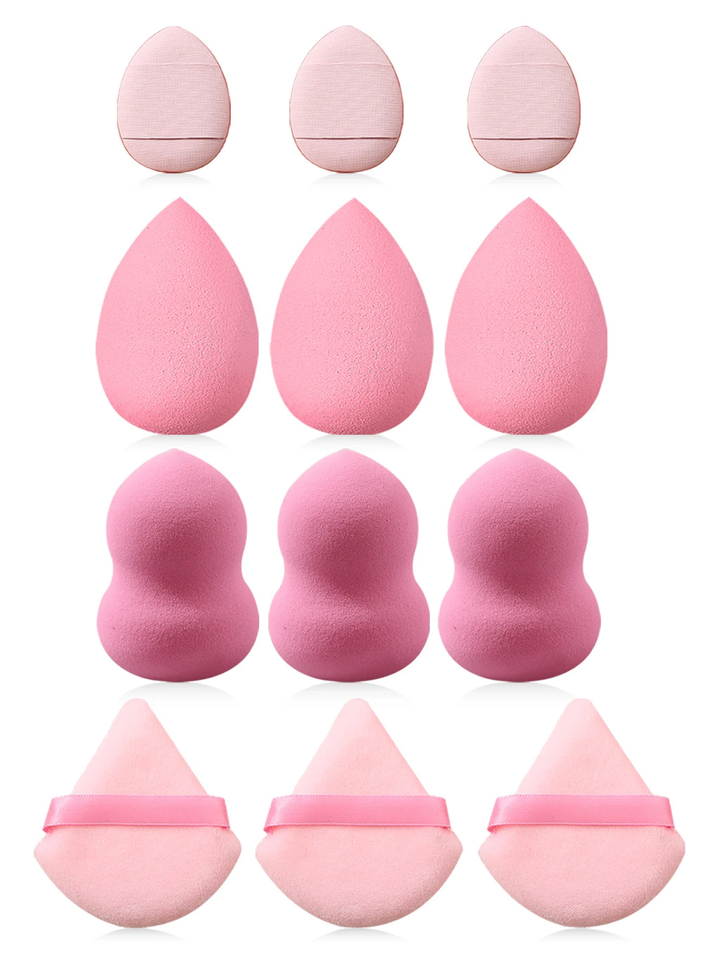 1-16Pcs Cosmetic Puff Makeup Sponge Beauty Egg Face Wash Brush Wash Face Headband Wristband Make Up Accessories