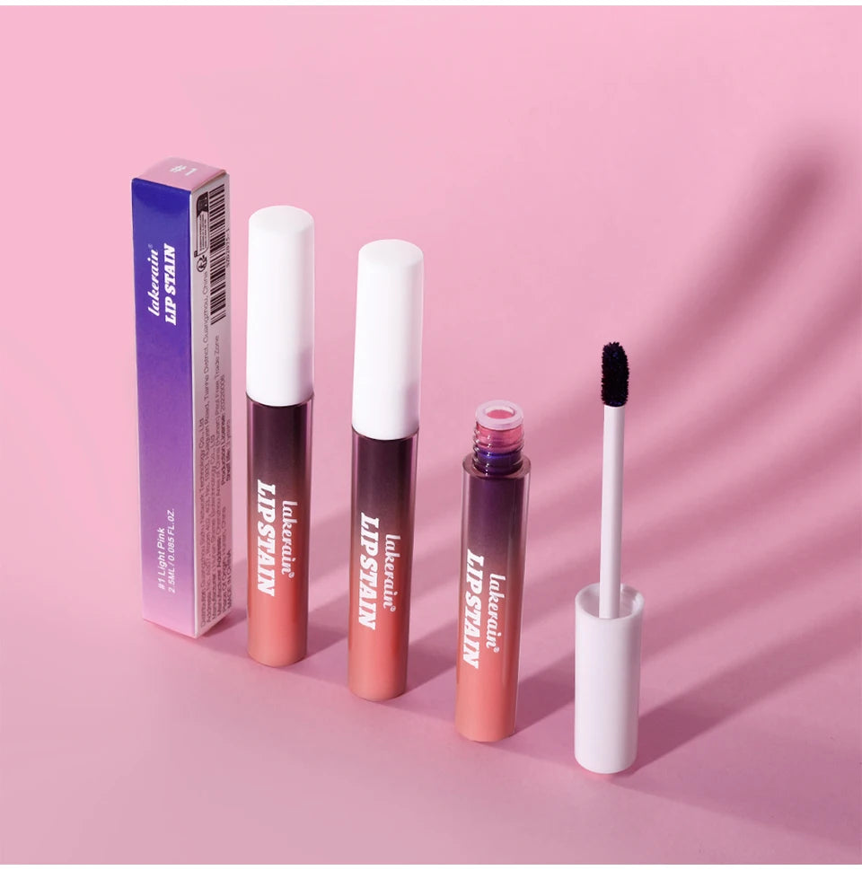 3 Colors Waterproof Peel-off Liquid Lipstick Lasting Moisturizer Lip Gloss No Fading Sexy Lip Gloss Tattoo Dyed Lip Cosmetics