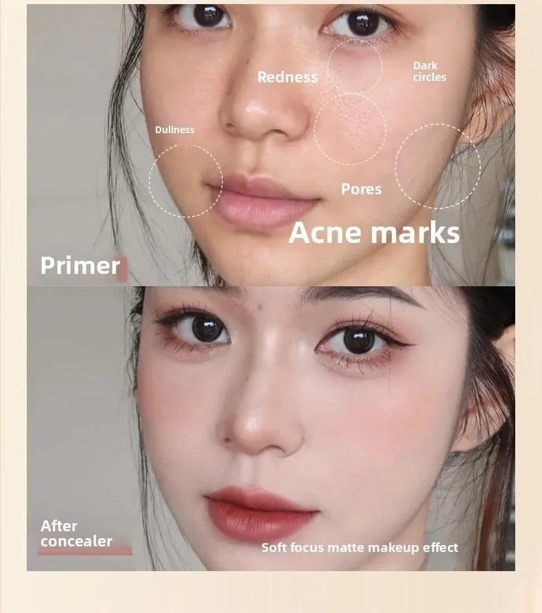 Matte Velvet Non-smudging  Natural Moisturizing Eraser Concealer Stick