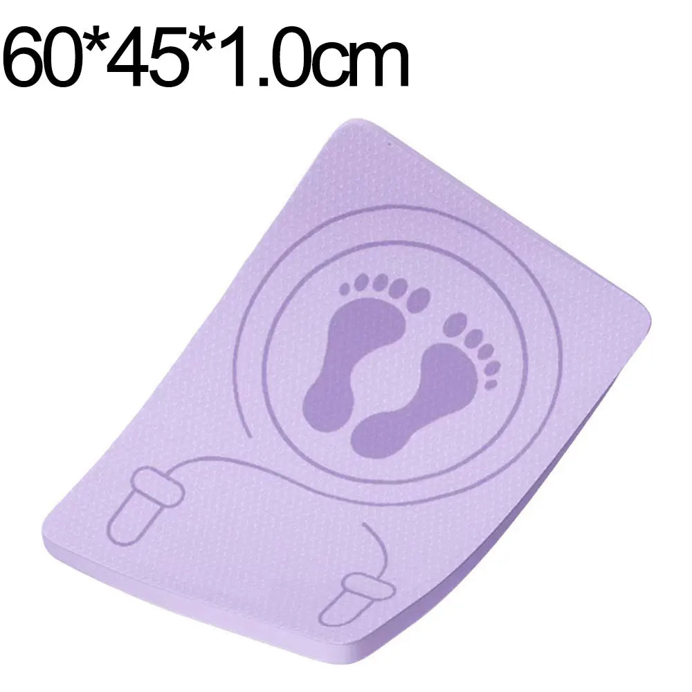 5 Colors Shockproof Jump Rope Mat Waterproof Soundproof Fitness Pad Home Exercise Mat TPE Anti-Slip 60x45cm Cordless Rope Pad