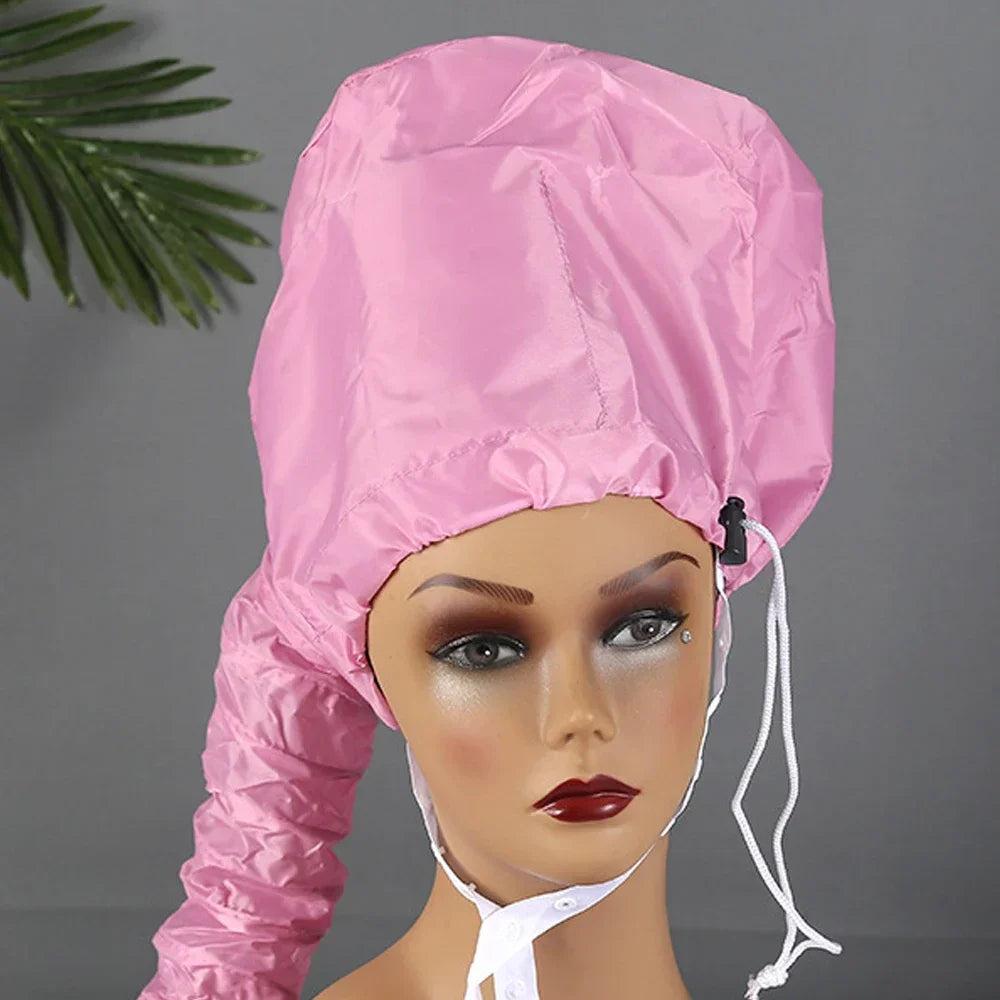 Portable Hair Dryer Bonnet Hood Hair Blow Dryer Attachment 1Pc Adjustable Hairdryer Cap Salon Heating Cap for Drying,Styling