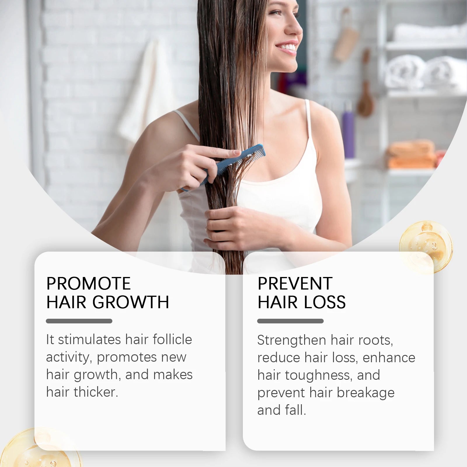 Hoegoa Red Onion Essential Oil Spray Extract Strong Firm And Moisturized Hair For Hair Care And Growth Prevent Hair Loss