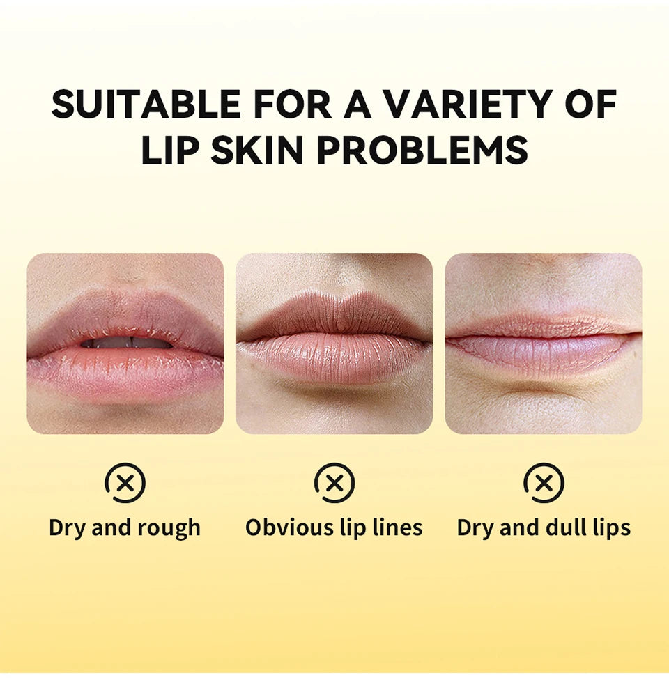 Honey Lip Hydrating Lip Balm & Mask 12hrs Long-lasting Moisture Butter Propolis Lipcerin Gentle Dispenser Exfoliation Twist Kore