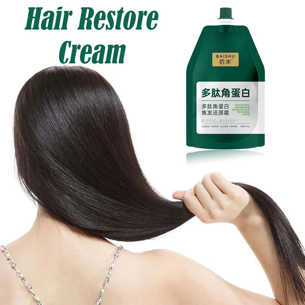 2024 Keratin Hair Cream Polypeptide Keratin Hydrating Smoothing Hair Damage Repair Cream For Smoothing Hair Repair Cream