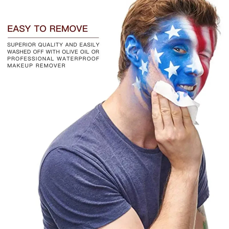 12/20 Colors Face Body Painting Fake Blood ,Halloween Professional Special Effects Makeup Kit with Wound Modeling Scar Wax