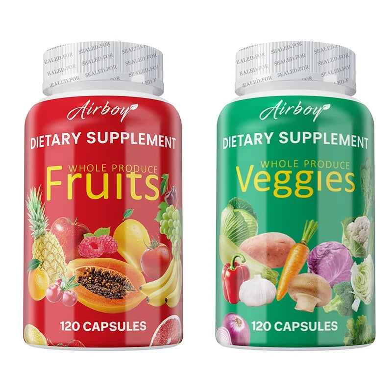 Fruits and Veggies Supplement - Energy Management, Immunity Enhancement, and Intestinal Health Promotion