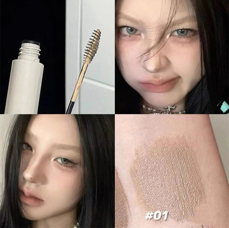 Waterproof Natural Liquid Dyeing Eyebrow Cream Lasting Eyebrows Enhance Tint Black Brown Mascara Eye Brow Gel Makeup Cosmetics