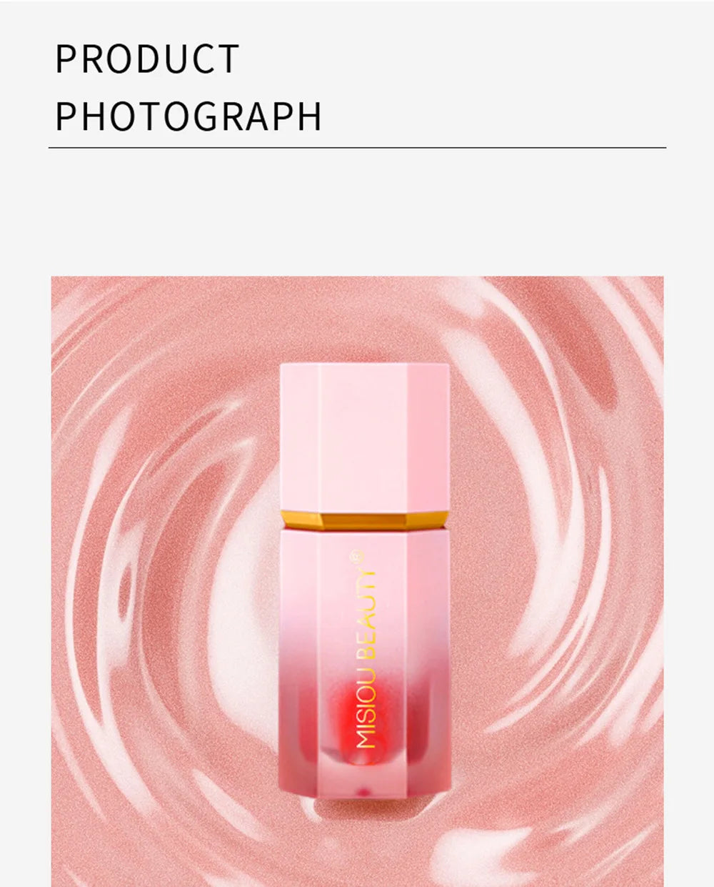 8 Colors Liquid Blush Waterproof Multi-purpose Facial Nourishing Blush Stick Cheek Natural Blusher Cute Korean Makeup for Women