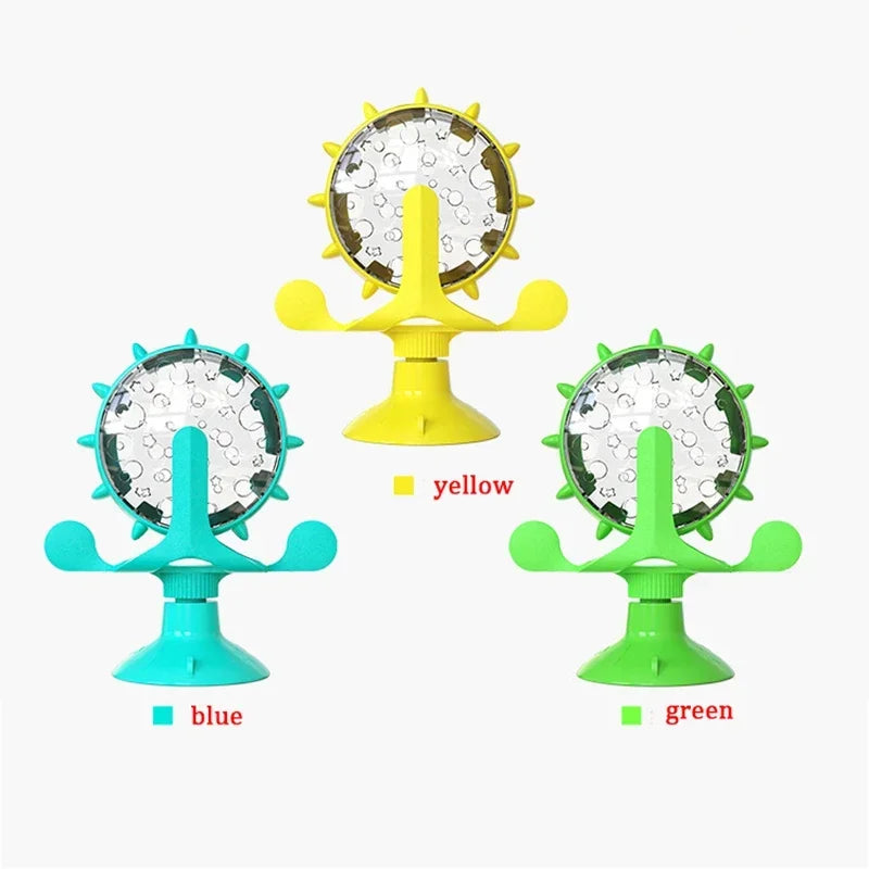 Interactive Dog Cat Food Treat Toy Pet Funny Leakage Toy Puppy Slow Feeding IQ Training Game Pet Toys with Suction Cup