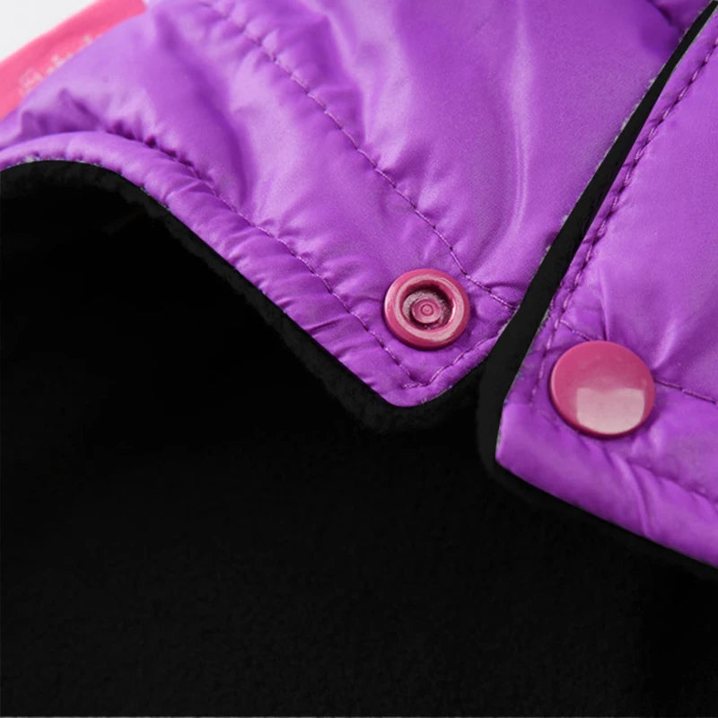 Waterproof Winter Pet Clothes For Small Dogs Thick Warm Puppy Cat Dog Jacket Coat Chihuahua French Bulldog Clothes With Hood