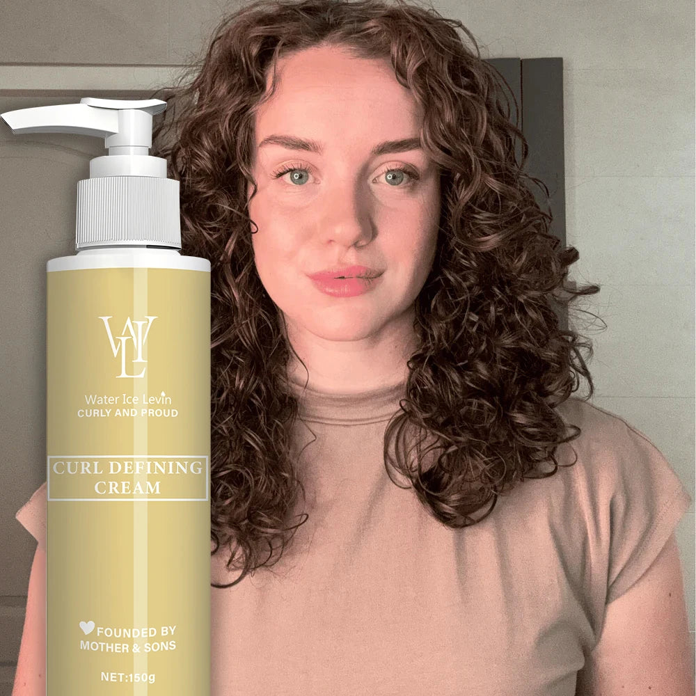 Curly Hair Enhancement Cream Contains Natural Shea Butter - Moisturizing and Styling for Curly Hair, Curly Hair and Waves - Repair Dry and Damaged Hair for Women