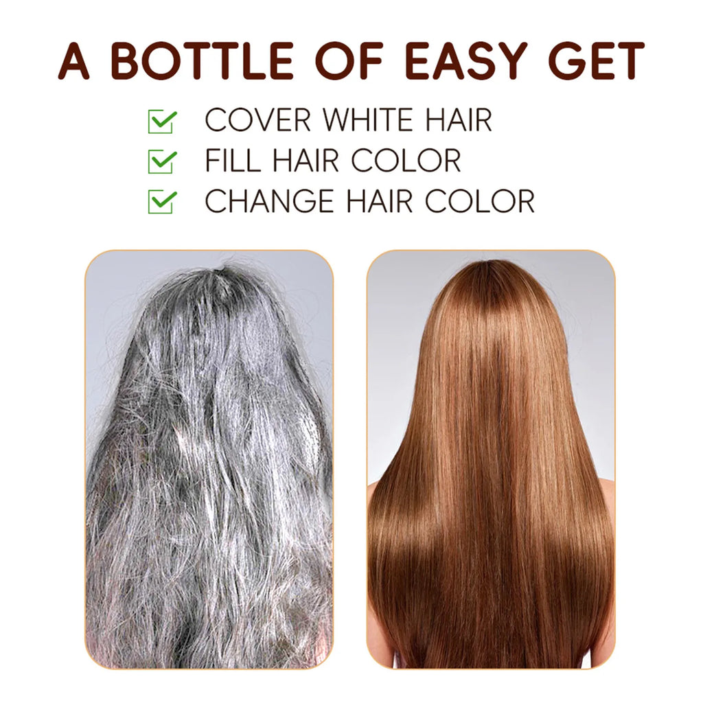 Hair Shampoo For Women Hair Color Shampoo Hair For Men Coverage - Herbal Ingredients 500ml