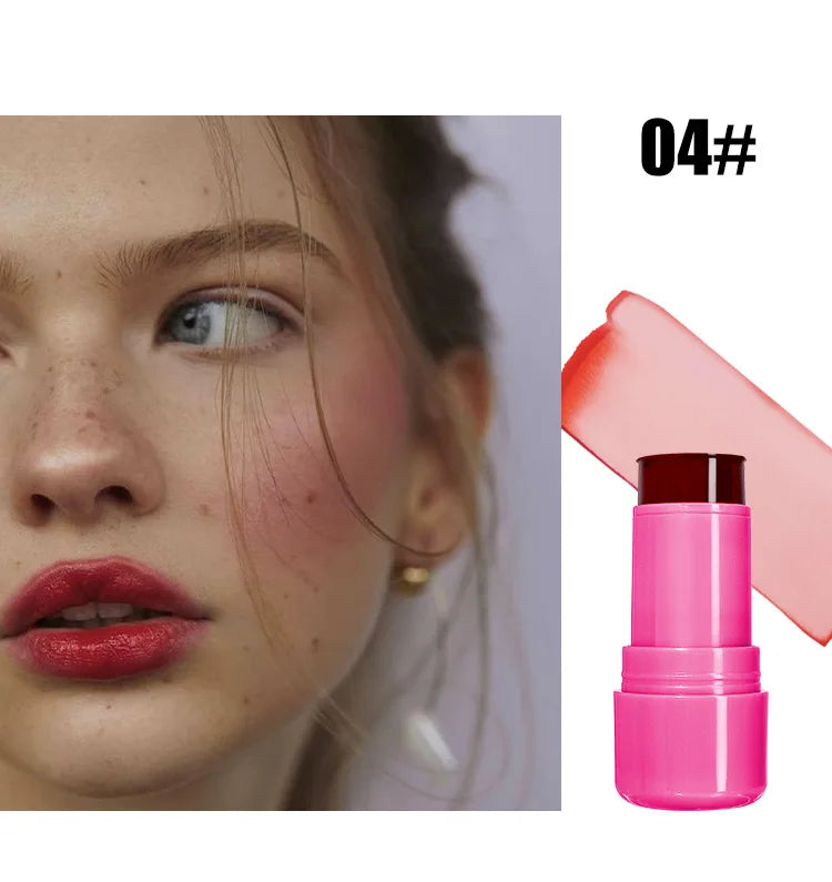 Water Jelly Tint Stick, Milk Cooling Water Jelly Tint Lip Gloss, Milk Jelly Tint Jelly Blush Stick, Sheer Lip & Cheek Stain
