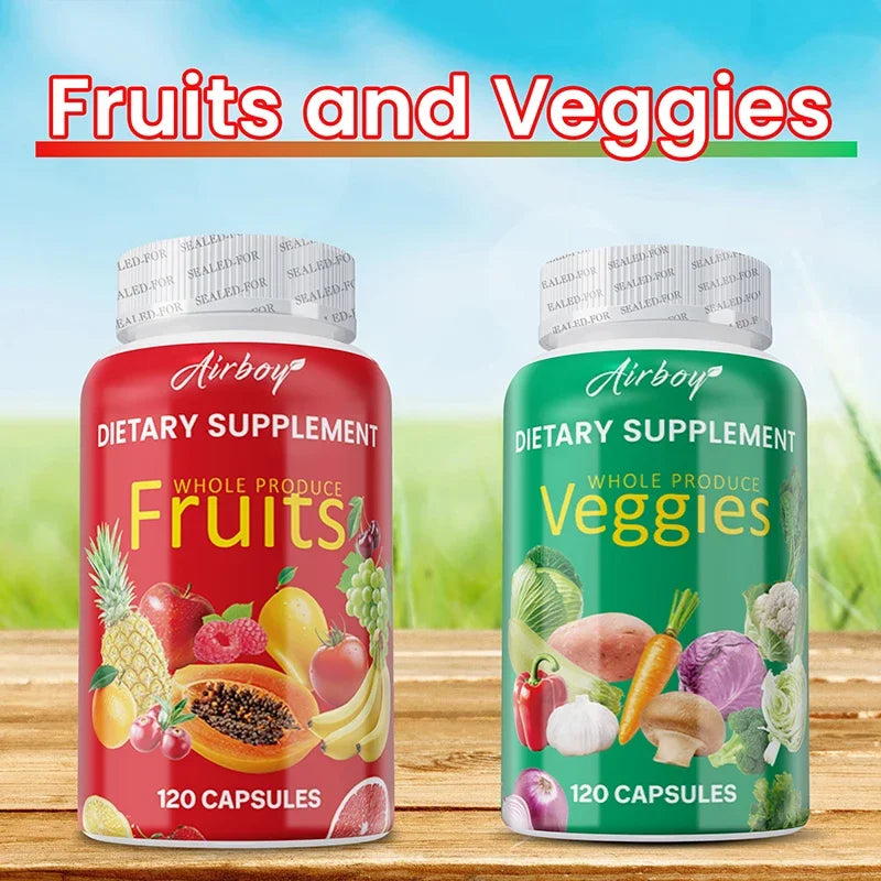 Fruits and Veggies Supplement - Energy Management, Immunity Enhancement, and Intestinal Health Promotion