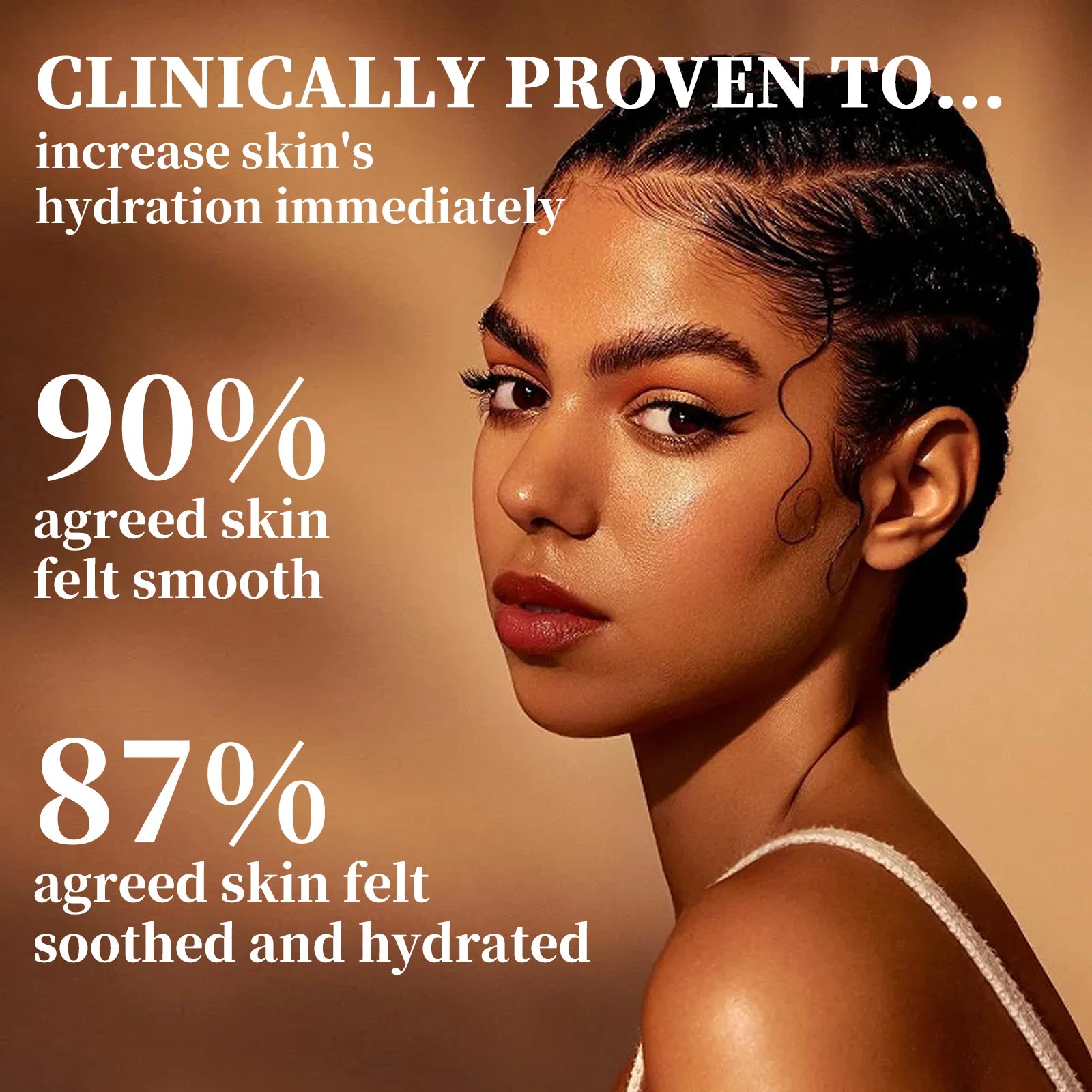 Fake Tan Peptide Serums Liquid Bronze Dark Self Tanning Serum Drops Summer Face Body Bronzing Essence Moisturizing Firming Skin