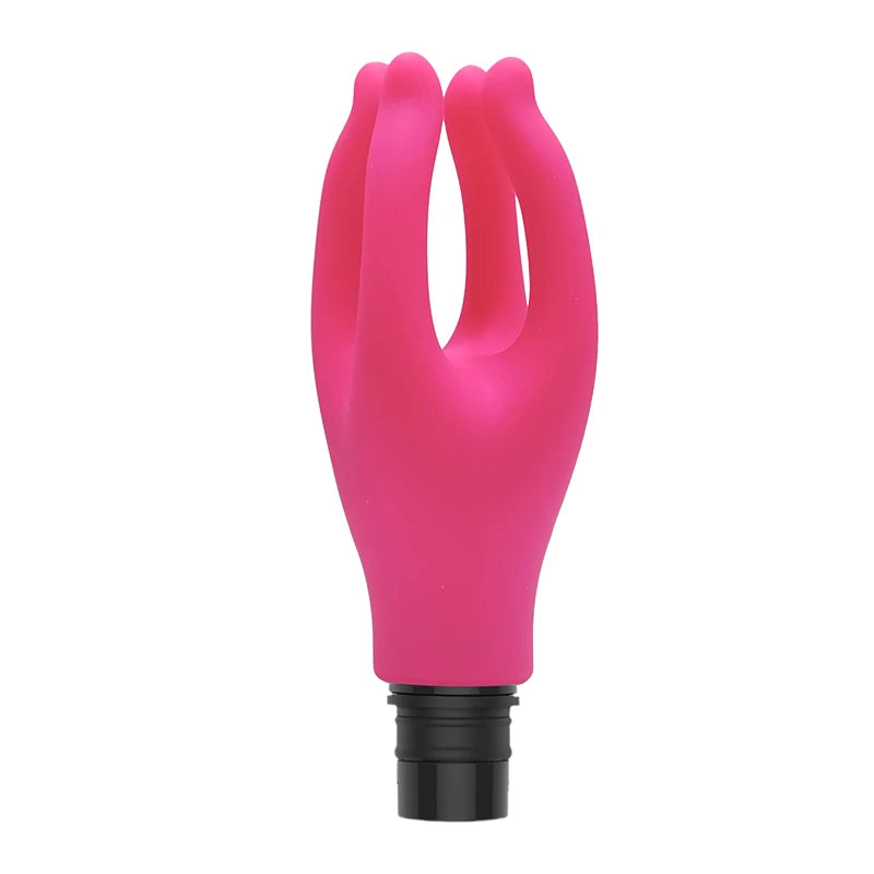 1 Pc Claw shape Silicone Fascia Gun Massage Head With 3 Sizes Of Connectors, 12-13mm/15-16mm/18-19mm,  Full Body Muscle Massage