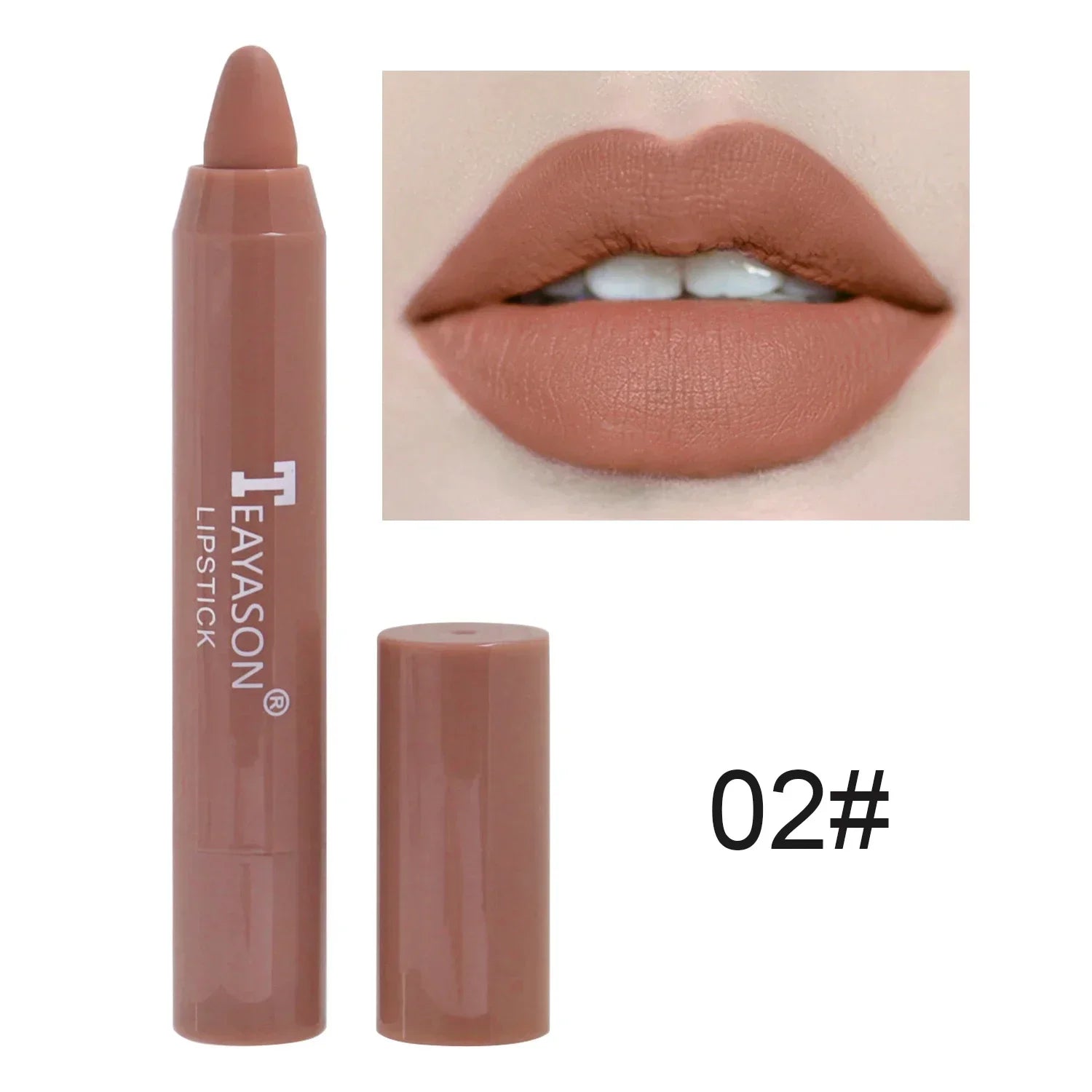 Waterproof Lipliner Pencil Matte Velvet Lip Liner Pen Outline Lip Shape Lipstick Pen Long Lasting Non-stick Cup Makeup Cosmetics
