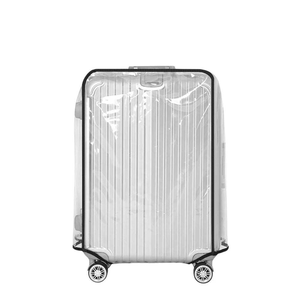 20-30inch Luggage Cover Transparent Luggage Protector Case PVC Trolley Case Cover Waterproof Wheeled Suitcase Travel Accessories
