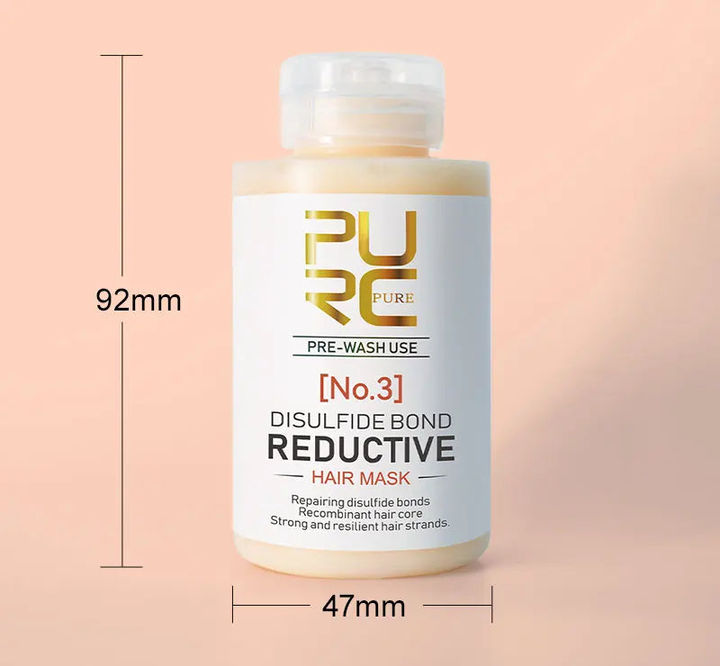 PURC Disulfide Bond Hair Mask Smoothing Strengthens Weak Hair Keratin Repair Damaged Frizz for All Hair Types Hair Care Products