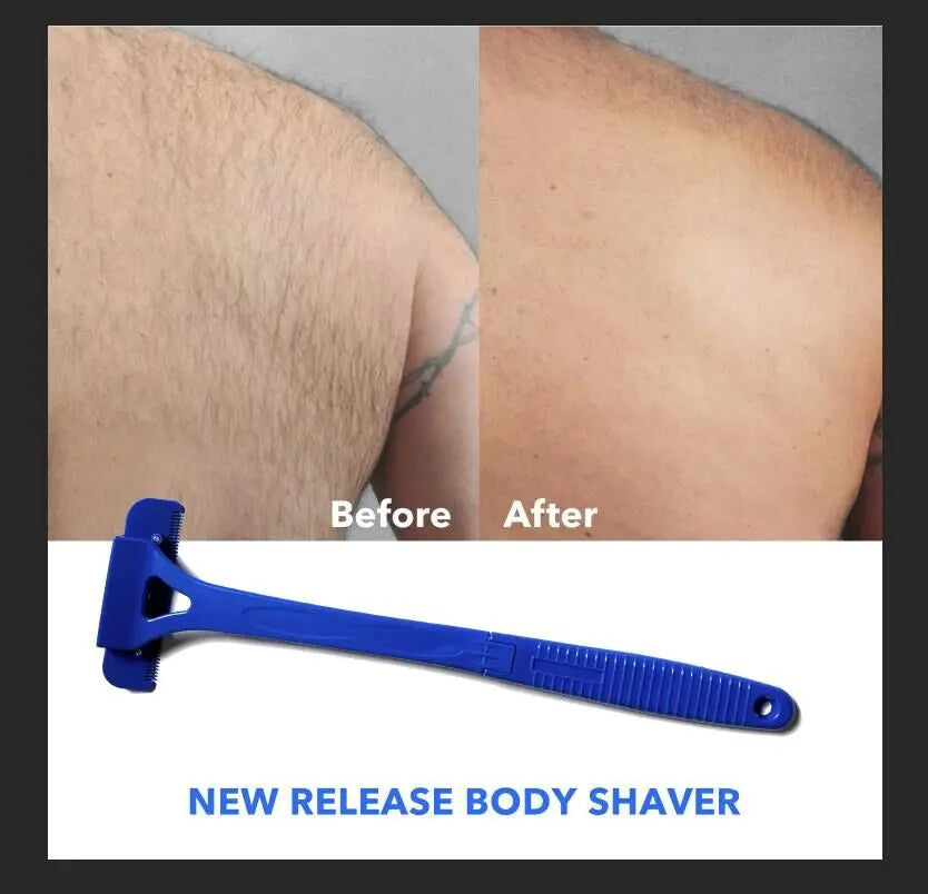 Razor Men Back Shaver Male Machine Hair Shaver Safety Long Handle Foldable Trimmer Body Leg Handle Removal Shaving Razor Tool