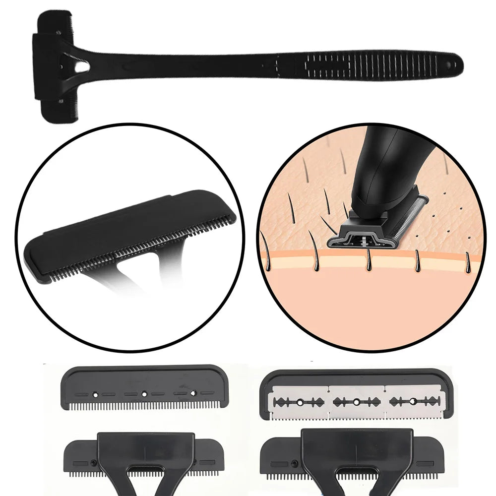 Razor Men Back Shaver Male Machine Hair Shaver Safety Long Handle Foldable Trimmer Body Leg Handle Removal Shaving Razor Tool