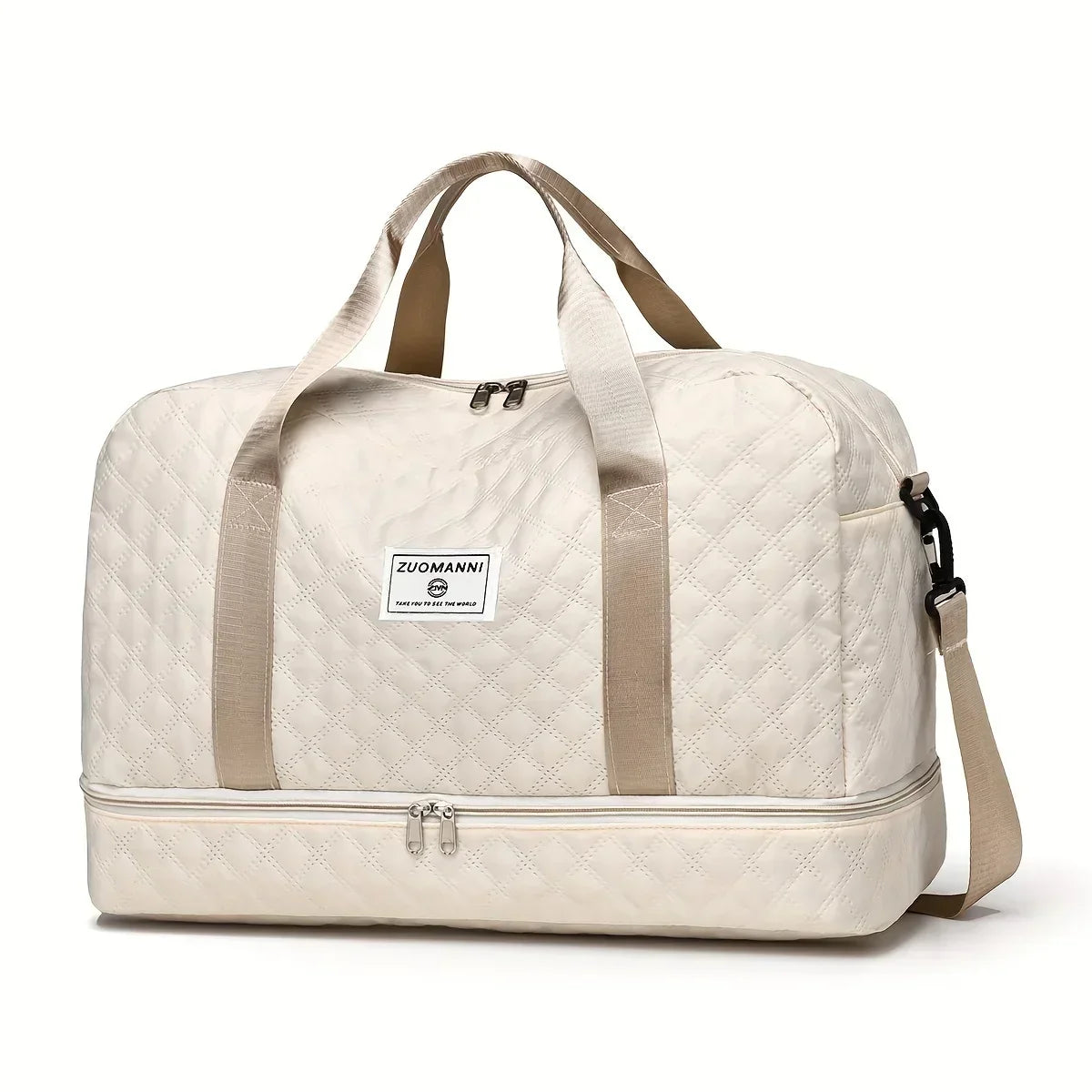Lightweight Luggage Bag, Large Capacity Travel Duffle Bag Gym Tote Bags, Shoulder Weekender Overnight Bag