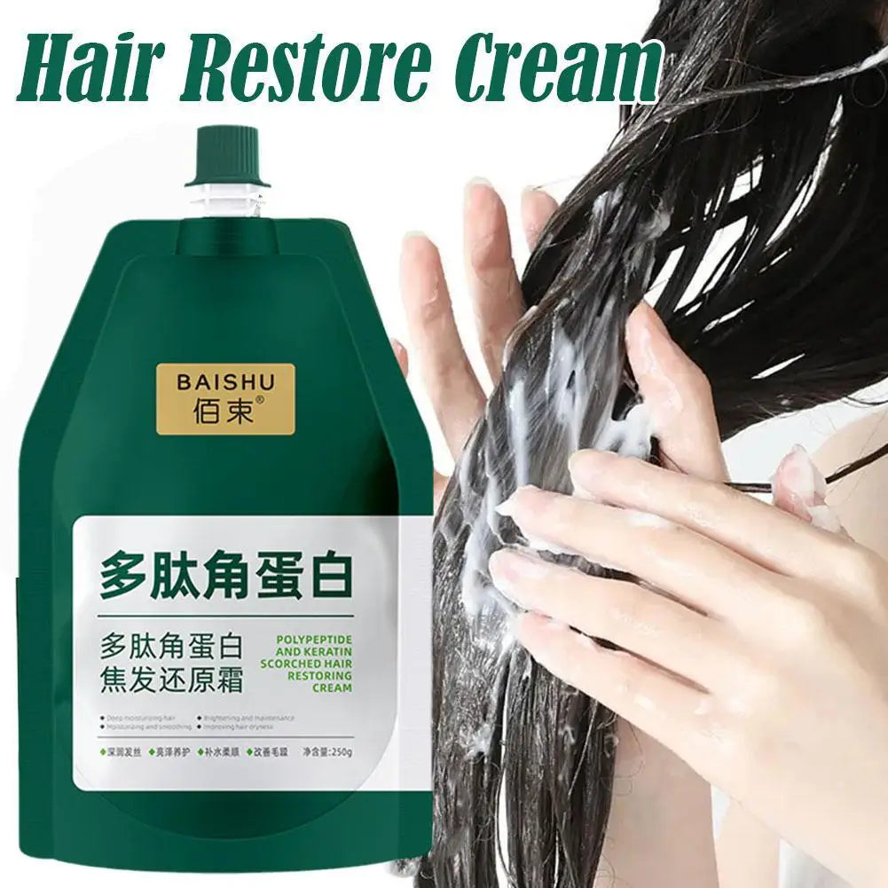 2024 Keratin Hair Cream Polypeptide Keratin Hydrating Smoothing Hair Damage Repair Cream For Smoothing Hair Repair Cream