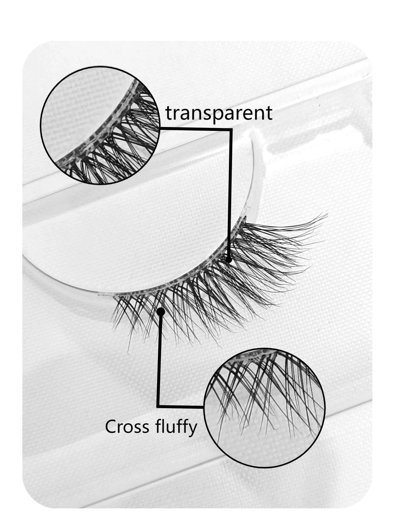 Half Eyelashes 10 Pairs Half Eyelashes Soft Natural Cat Eyelashes Makeup Tools False Eyelashes Extensions Soft False Eyelashes