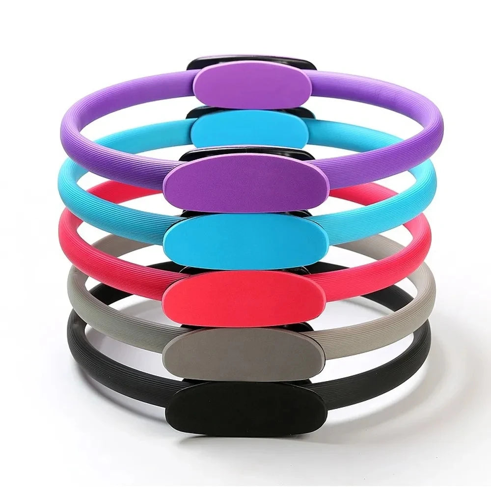 Yoga Pilates Ring Open Back Thin Leg Beginner Fitness Equipment Trainer Body Shaping Pilates Magic Circles Yoga Wheel Accessorie