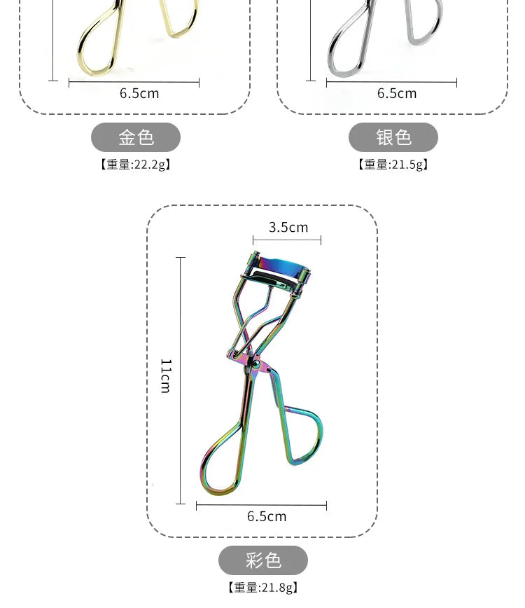 뷰러 1PCS Woman Eyelash Curler Cosmetic Makeup Tools Clip Lash Curler Lash Lift Tool Beauty Eyelashes Multicolor Makeup Tools
